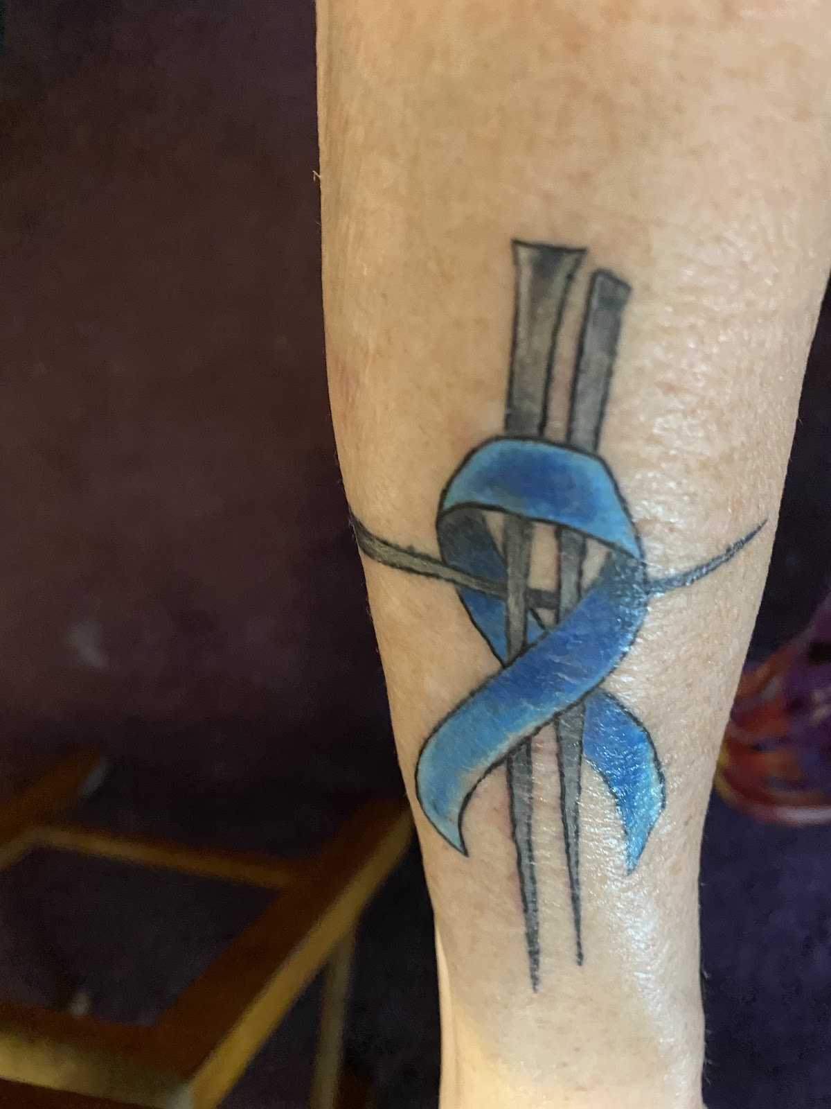 Clean color linework by Coffin City Tattoo